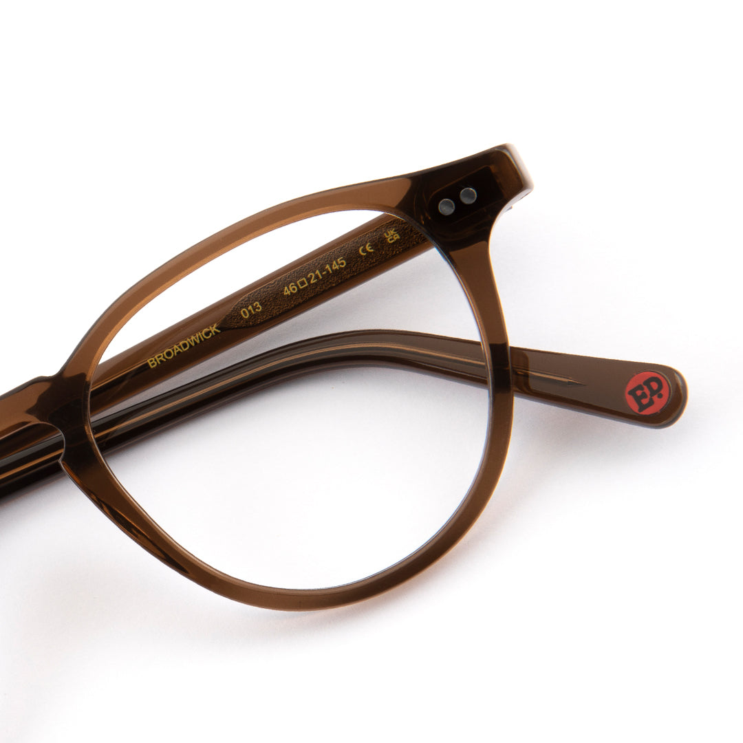 Broadwick Spectacles in Brown Crystal
