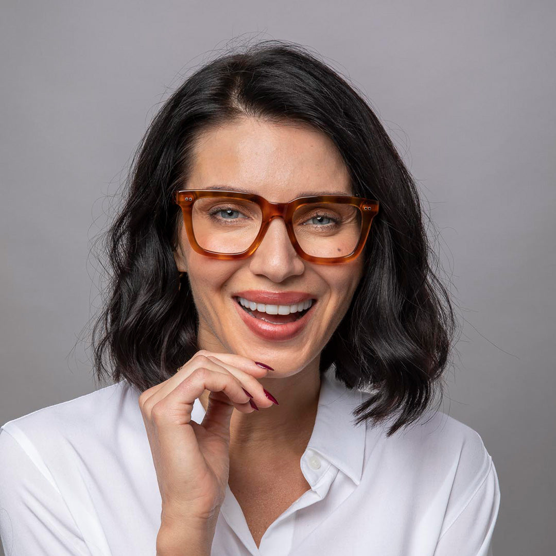 Compton Spectacles in Caramel Tortoiseshell