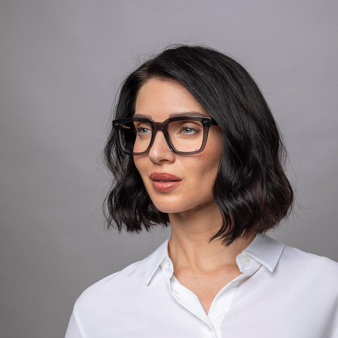 Compton Spectacles in Grey Crystal