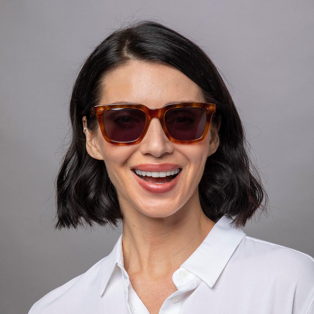 Compton Sunglasses in Caramel Tortoiseshell