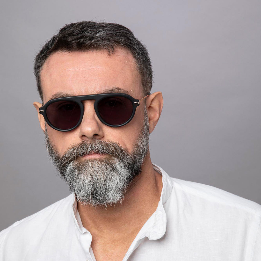 Carnaby Sunglasses in Matt Black