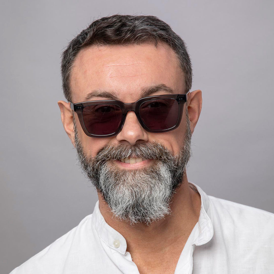 Compton Sunglasses in Grey Crystal