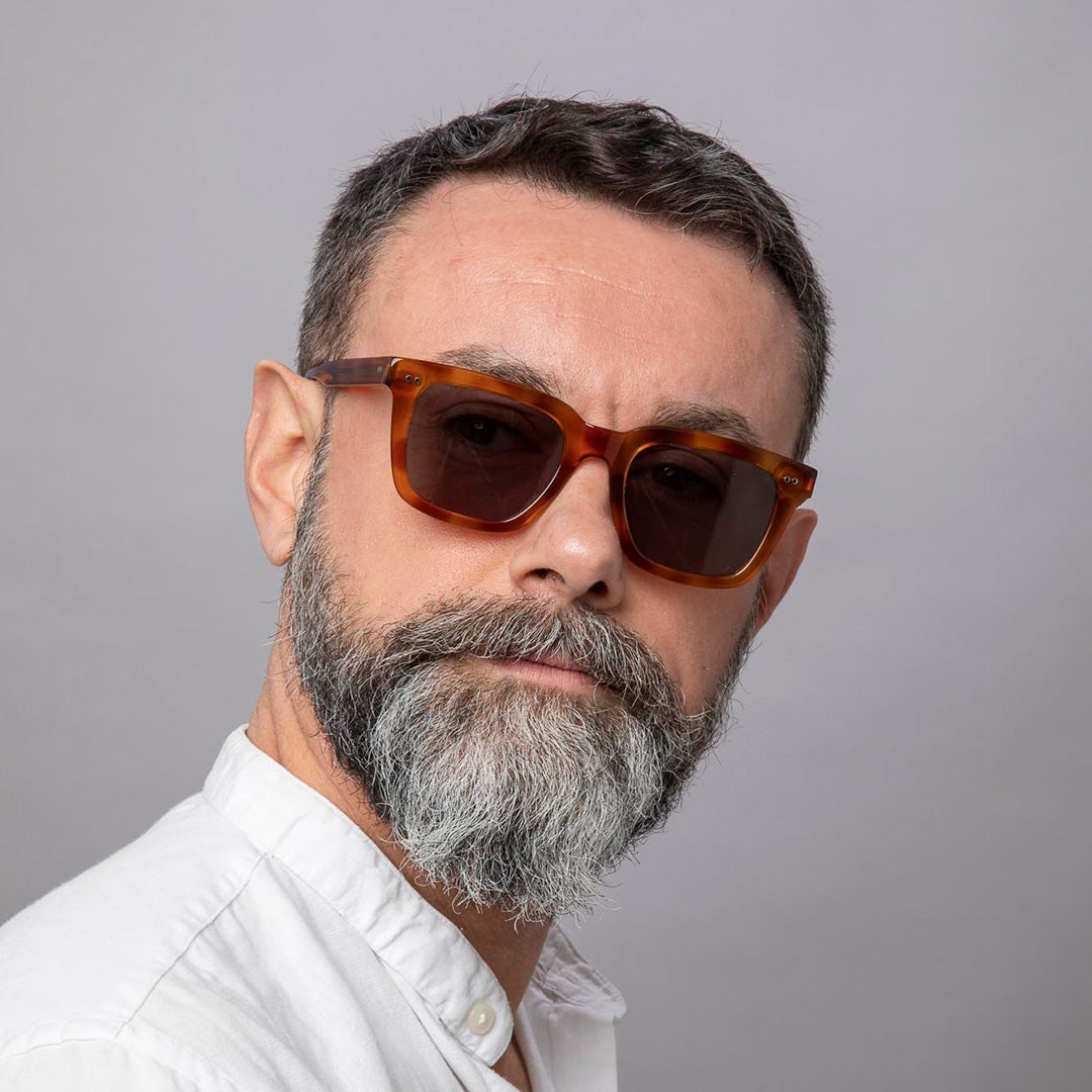 Compton Sunglasses in Caramel Tortoiseshell
