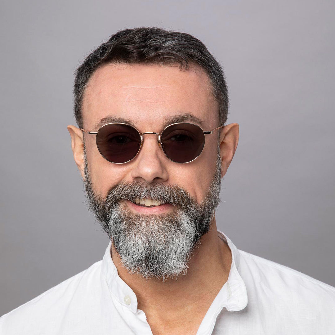 Lexington Sunglasses in Light Gold