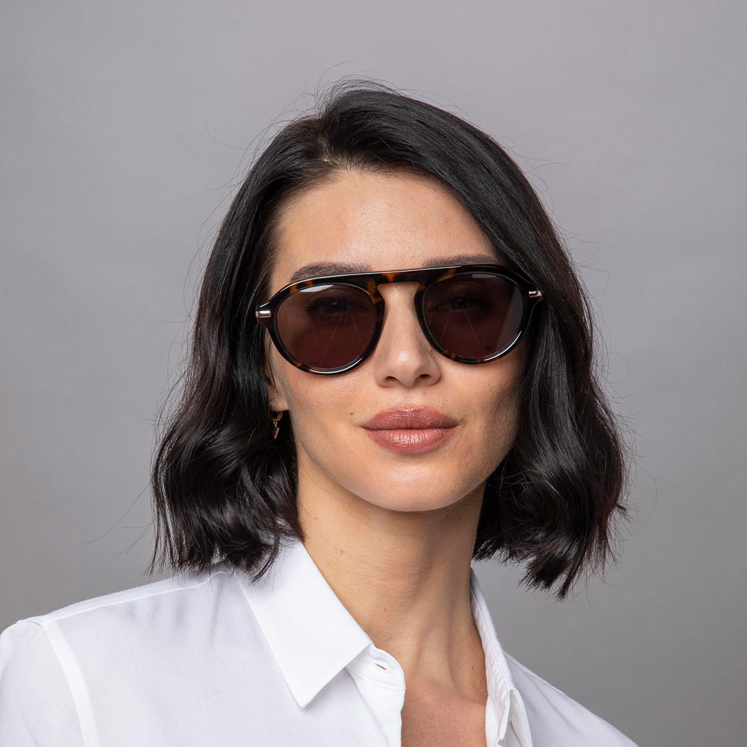 Carnaby Sunglasses in Caramel Tortoiseshell
