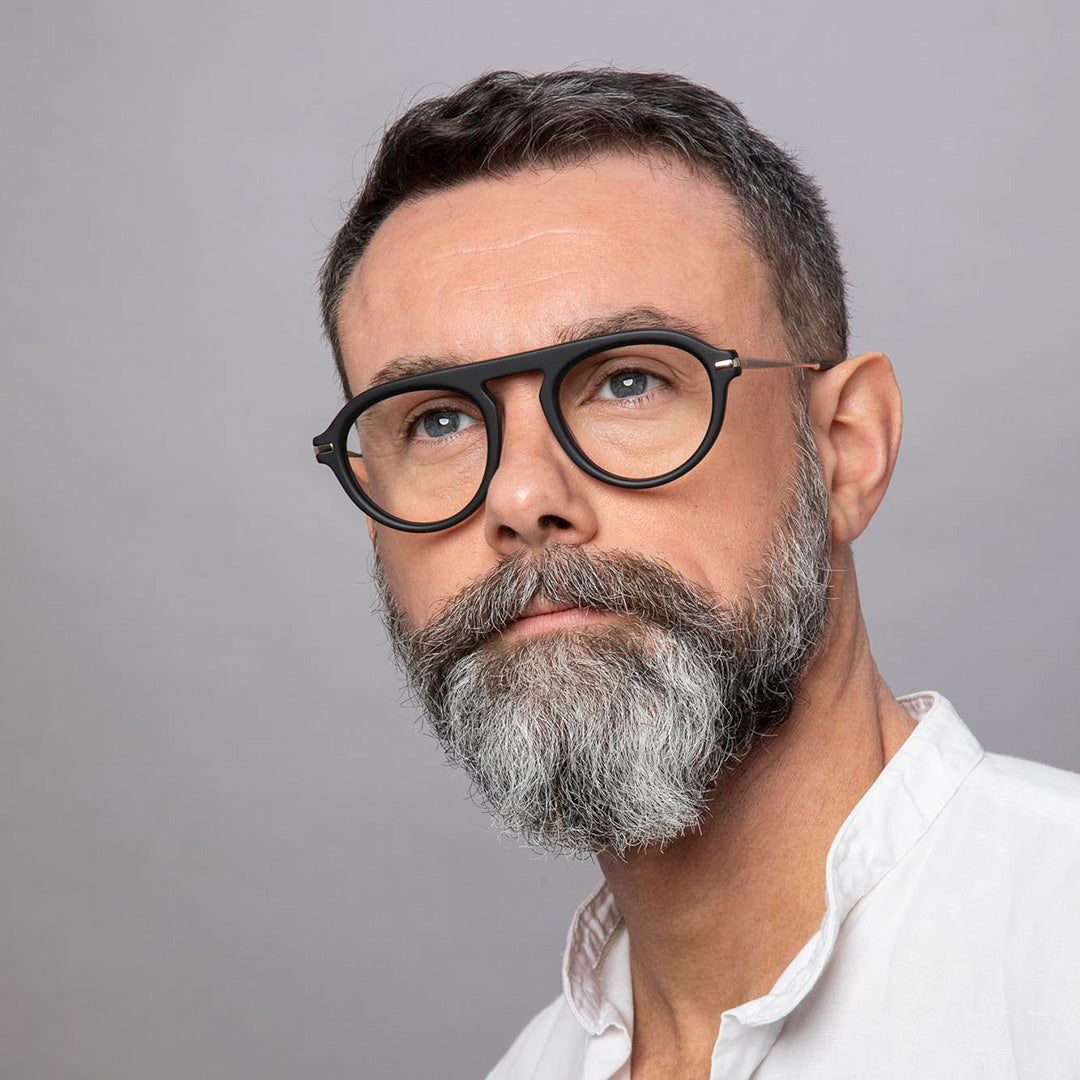 Carnaby Spectacles in Matt Black