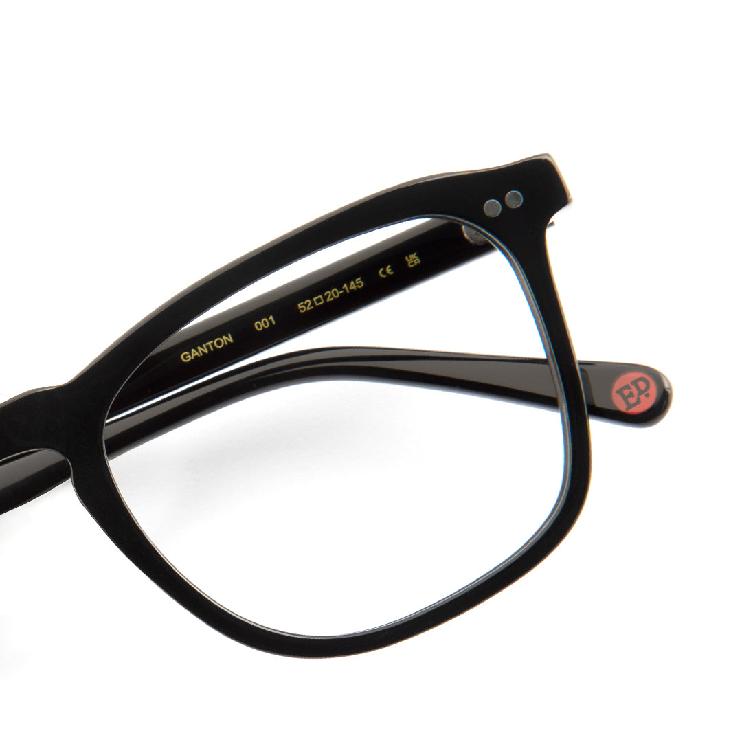 Ganton Spectacles in Black