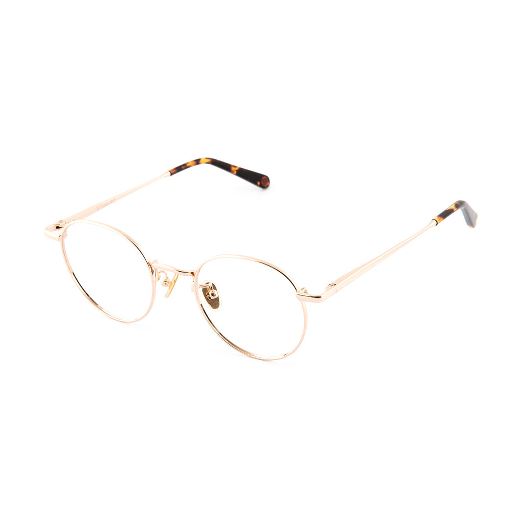 Lexington Spectacles in Light Gold