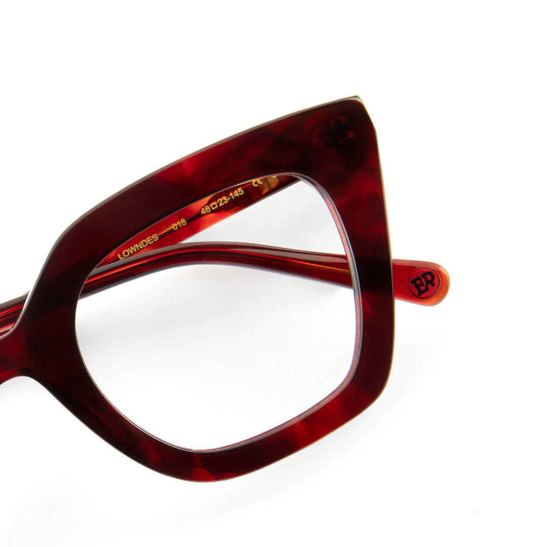 Lowndes Spectacles in Red Tortoiseshell