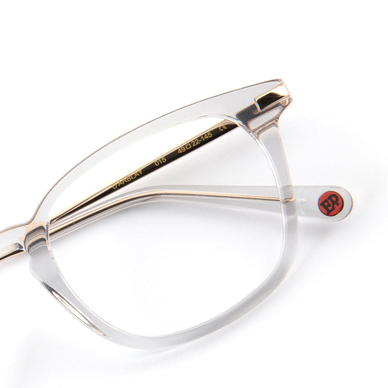 D'Arblay Spectacles in Silver Crystal