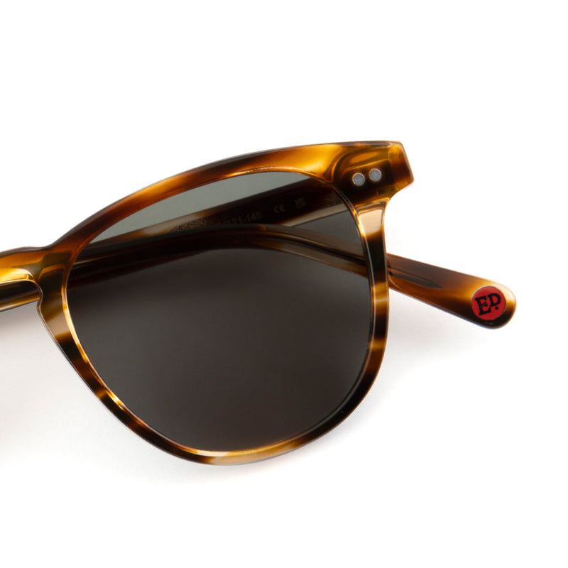 Wardour Sunglasses in Striped Tortoiseshell